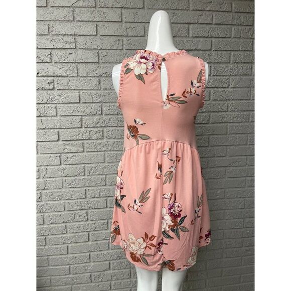 Eyeshadow Multicolored Sleeveless Floral Tunic Dress Size XS - Picture 4 of 10